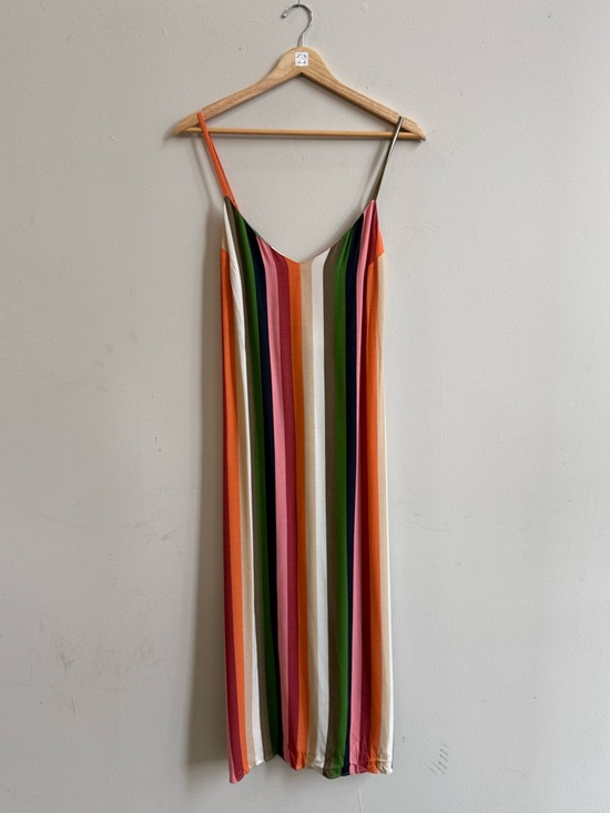 Reformation Dresses & Skirts - REFORMATION Striped Multicolor Slip Dress Size 4